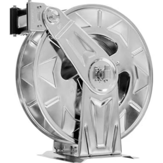 Afbeeldingen van Haspelautomaat 20m 1/2" - RVS - 400 Bar