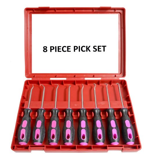 Afbeeldingen van O-ring pick set 8-delig